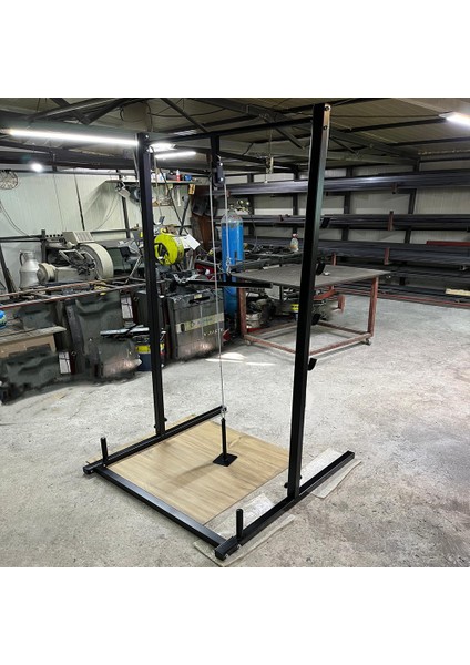 Squat Rack Barfiks Çalışma Istasyonu Makaralı 200CM fiyatları