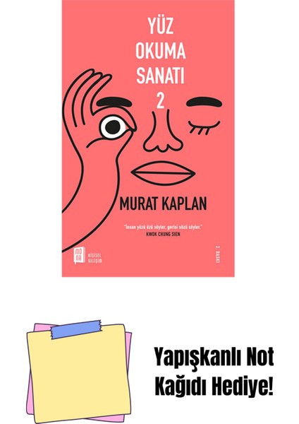 Yüz Okuma Sanatı - 2 + Yapışkanlı Not Kağıdı
