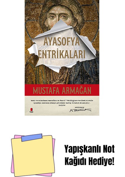 Ayasofya Entrikaları + Yapışkanlı Not Kağıdı
