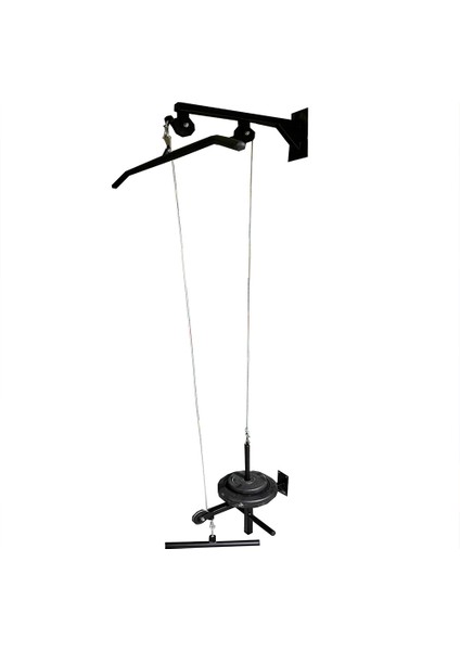 Duvar Tipi Cable Crossover Lat Puldown Pushdown Row Biceps Fitness Çalışma Istasyonu
