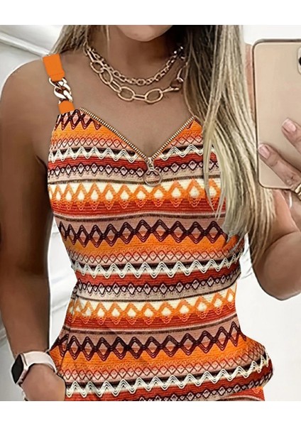 Kadın Askılı Fermuarlı Cepli Süprem Mini Elbise fiyatları