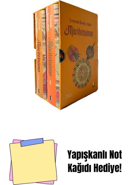 Mârifetnâme 1-2 (Ciltli - Kutulu Set) + Yapışkanlı Not Kağıdı