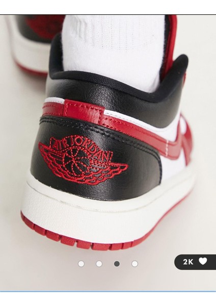 Air Jordan 1 Low Reverse Black Toe (W) Cng modelleri