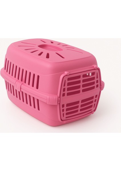 RENETİC Dayanıklı Plastik Evcil Hayvan Taşıma Kabı Kedi ve Küçük Köpekler Için