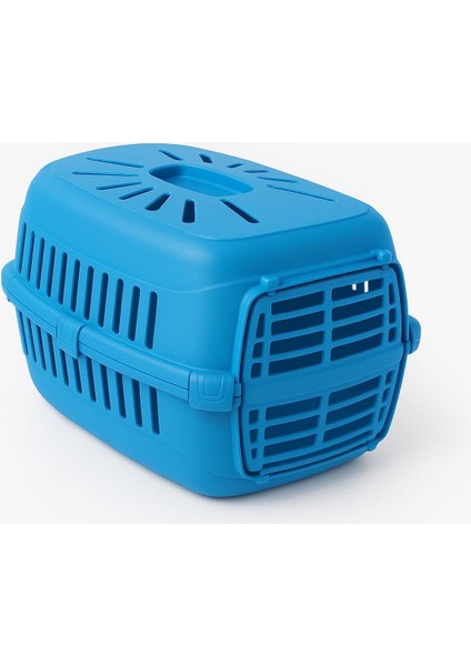 RENETİC Dayanıklı Plastik Evcil Hayvan Taşıma Kabı Kedi ve Küçük Köpekler Için