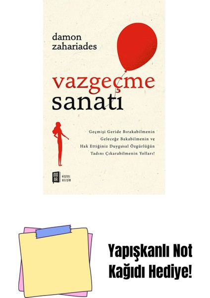 Vazgeçme Sanatı + Yapışkanlı Not Kağıdı
