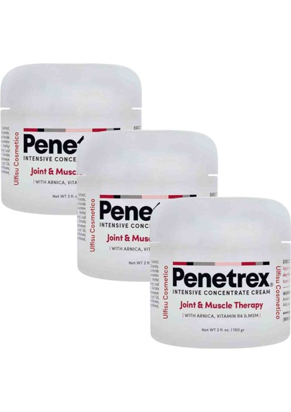 Penetrex Ağrı Giderici Krem 3 Adet - Tüm Vücut Ağrılarınız İçin