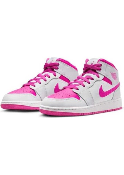 Air Jordan 1 Mid Bred Toe (W) Unisex Spor Ayakkabı fiyatları