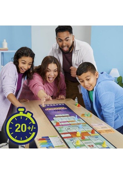 Monopoly Knockout Aile Partileri Için Kutu Oyunu Türkçe modelleri