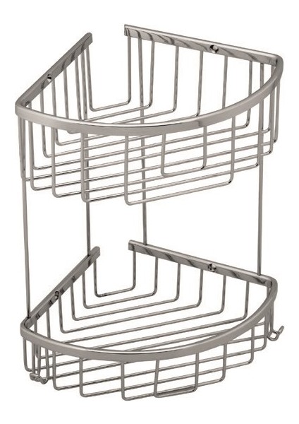 Duş Malzemelik Şampuanlık 15119 Krom 180X180 Ikili Krom