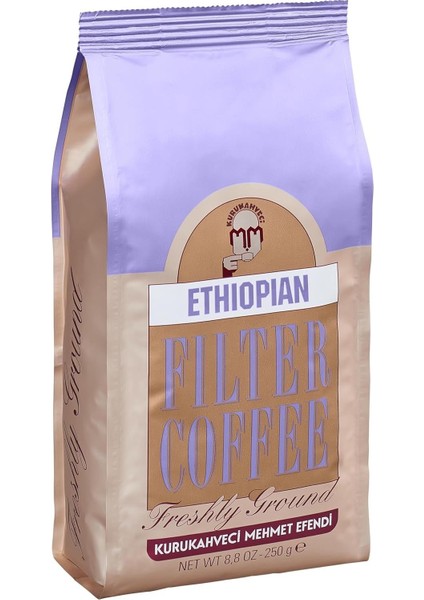 Ethiopian Filtre Kahve Öğütülmüş 250 gr x 4 Adet fiyatları