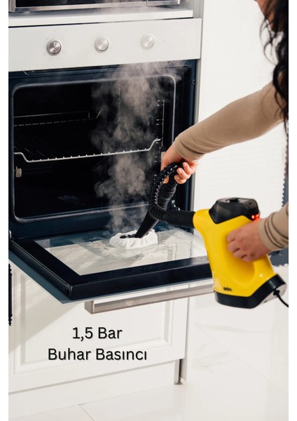 SSC-6424 9 In1 Çok Fonksiyonlu El Tipi Basınçlı Buharlı Temizlik Makinesi-Kesintisiz Buhar Özellikli modelleri