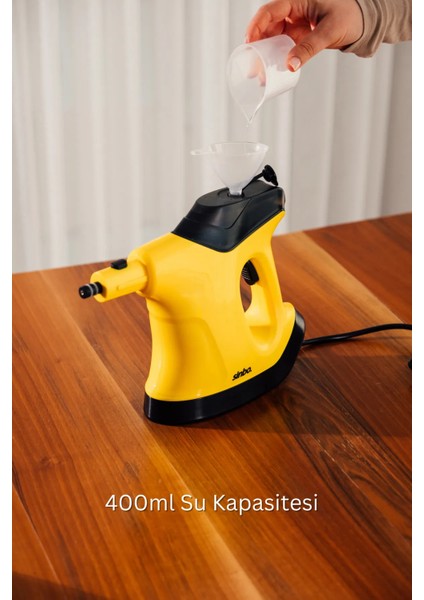 SSC-6424 9 In1 Çok Fonksiyonlu El Tipi Basınçlı Buharlı Temizlik Makinesi-Kesintisiz Buhar Özellikli fırsatları