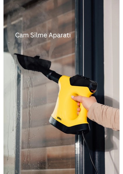 SSC-6424 9 In1 Çok Fonksiyonlu El Tipi Basınçlı Buharlı Temizlik Makinesi-Kesintisiz Buhar Özellikli indirimleri