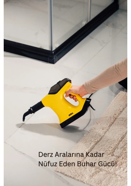 SSC-6424 9 In1 Çok Fonksiyonlu El Tipi Basınçlı Buharlı Temizlik Makinesi-Kesintisiz Buhar Özellikli