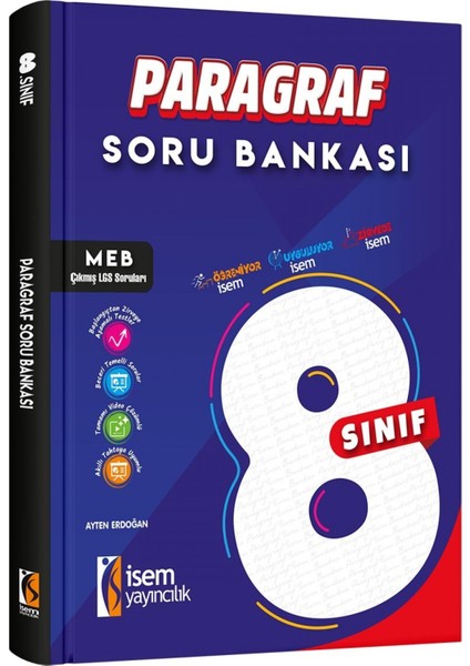 Isem Yayıncılık 8.sınıf Paragraf Soru Bankası
