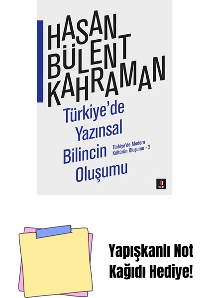 Türkiye'de Yazınsal Bilincin Oluşumu + Yapışkanlı Not Kağıdı