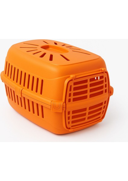 RENETİC Dayanıklı Plastik Evcil Hayvan Taşıma Kabı Kedi ve Küçük Köpekler Için