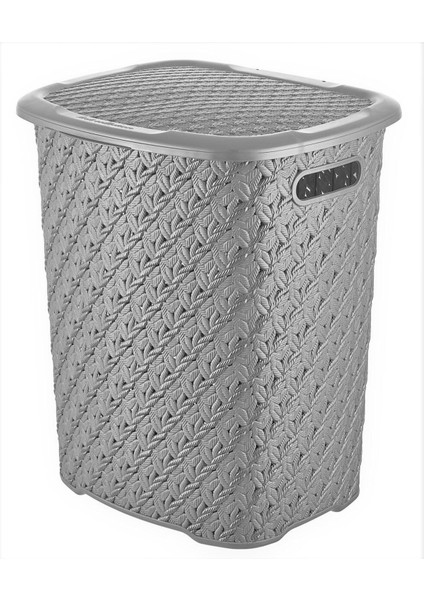 Örgü Kirli Çamaşır Sepeti