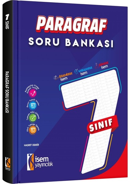 Isem Yayıncılık 7.sınıf Paragraf Soru Bankası