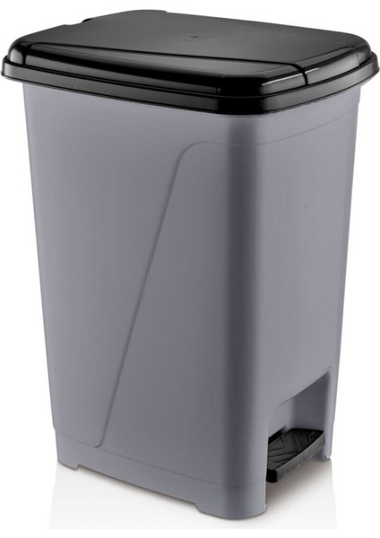Iç Kovalı Pedallı Çöp Kovası 40 Litre Metalik fiyatları