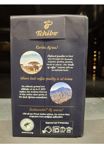 Privat Kaffee African Blue Filtre Kahve 250 gr fırsatları
