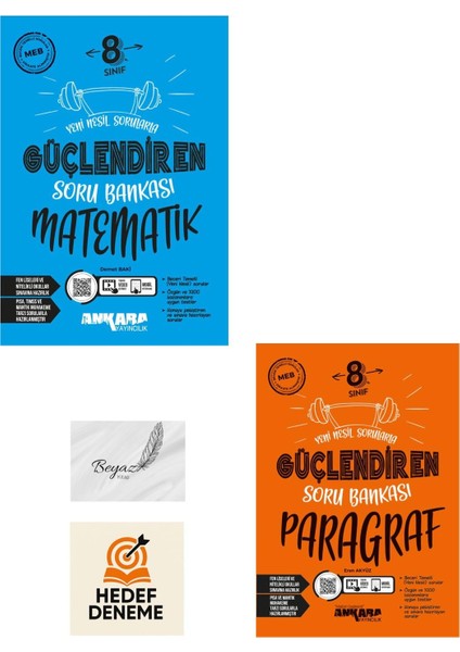 Ankara 8.sınıf Güçlendiren Matematik Paragraf Soru Bankası Hedef Deneme