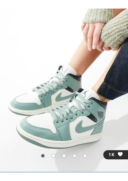 Air Jordan 1 Mid Bred Toe (W) Unisex Spor Ayakkabı fiyatları