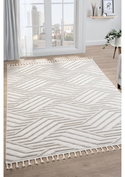 Iskandinav Makina Dokuma Halı Oturma Odası Salon Halısı