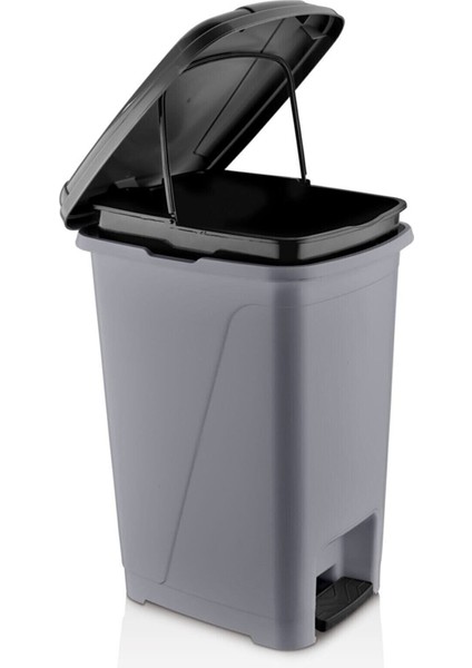 Iç Kovalı Pedallı Çöp Kovası 40 Litre Metalik fiyatları