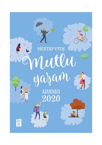 Mutlu Yaşam Ajandası 2020 + Yapışkanlı Not Kağıdı fiyatları