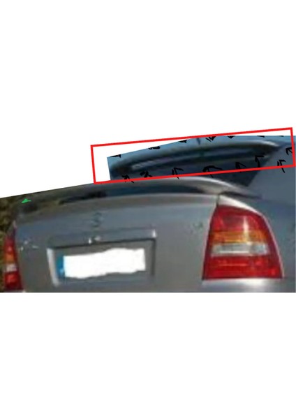 Opel Astra G Hb-Sedan Cam Üstü Spoiler (( Boyasız ))