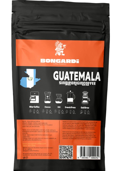 Nicaragua Sumatra Colombia Guatemala Perfect Blend 5X200G Single Orjin Yöresel Kahveler fırsatları