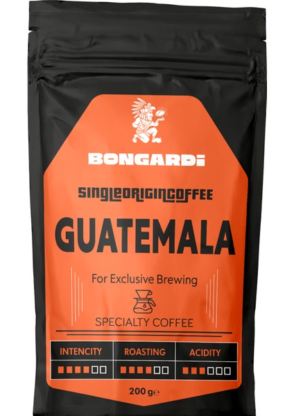 Nicaragua Sumatra Colombia Guatemala Perfect Blend 5X200G Single Orjin Yöresel Kahveler