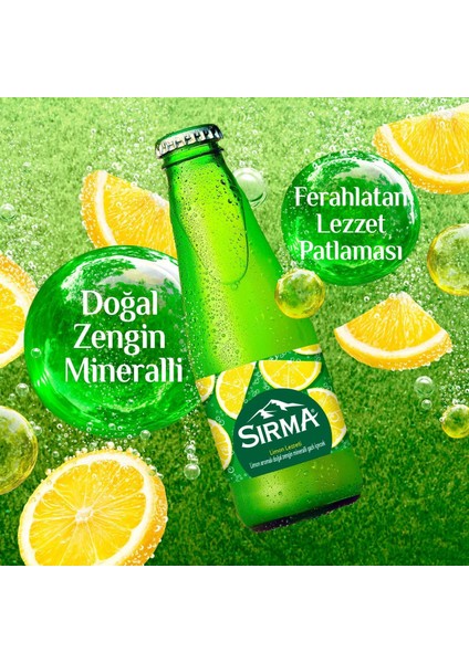 C Vitaminli Limon Aromalı Doğal Maden Suyu 200 ml x 24 Adet modelleri