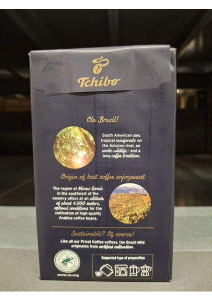 Privat Kaffee Brazil Mild Filtre Kahve 250 gr fırsatları