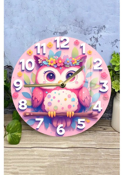 Sevimli Tasarımlar ile Evinize Neşe Katacak 3D Görünümlü Temperli Cam Saat – 33 cm CSDW252 fiyatları