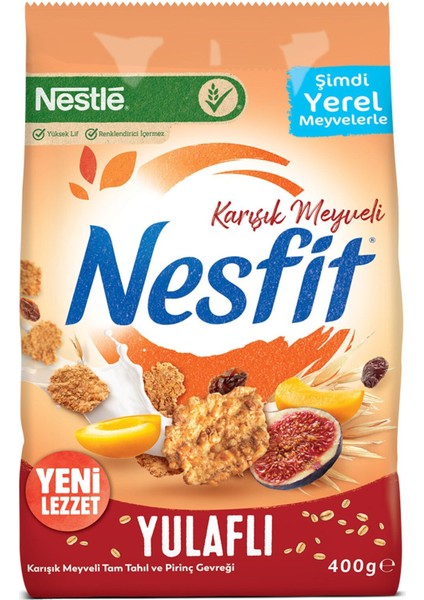 Nesfit Karışık Meyveli 400 gr x 6 Adet fiyatları