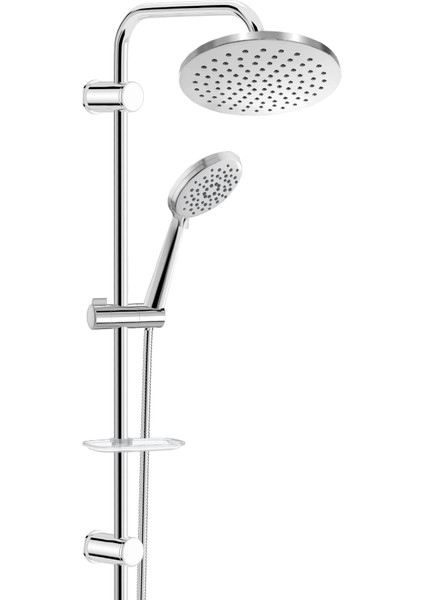 Dushlux Full Krom, Geniş El Duşu, Fonksiyonlu Tepe Duş Seti