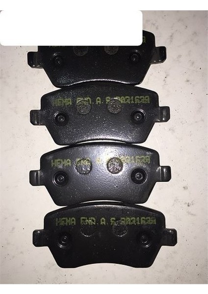 3031639 - Fren Balatası Ön Clıo Iıı Iv Clıo Symbol Iı Kangoo Iıı Megane Iv Modus Captur 0.9 Tce / Logan Sandero Duster Dokker Lodgy / Mıcra Iıı Note / Cıtan (500)