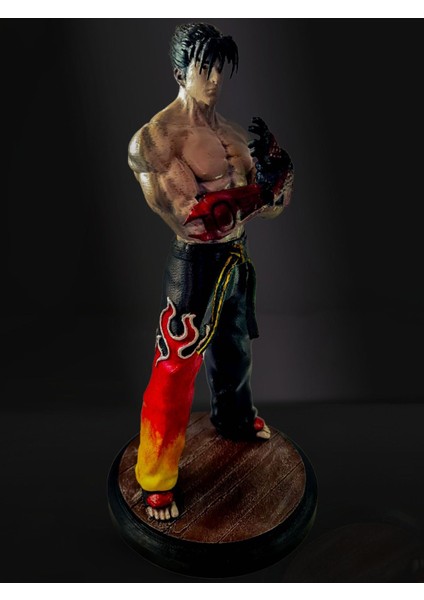 3D Jin Kazama Figür,aksiyon Figürü,tekken Dövüş Oyunu, Kazama Biblo HEYKEL-25CM fiyatları