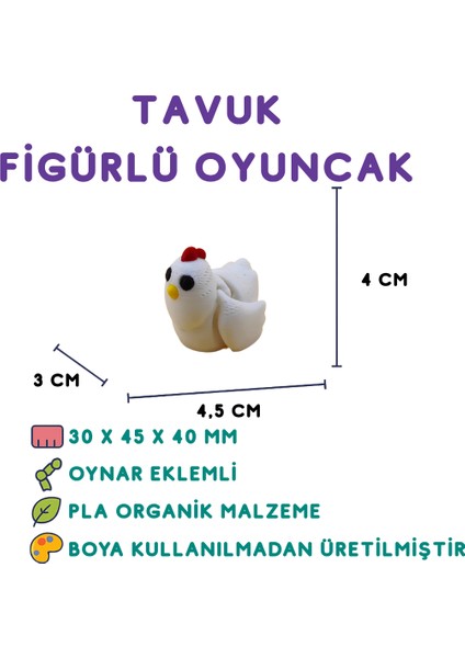 10'lu Set (Fok Ayı Hipopotam Inek Goril Tavuk Penguen Karga Kedi…)
