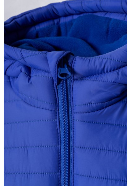 Yeni Trend Lüks Kapitone Bebek/çocuk Basic Fermuarlı Hakim Yaka Uzun Kol Kapüşonlu Kaban/mont fiyatları