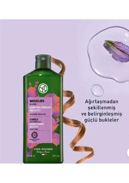 Kıvırcık ve Dalgalı Saçlar Bukle Belirginleştirici Şampuan