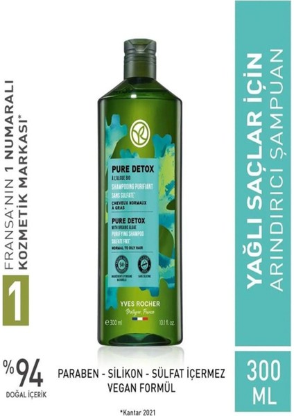 Arındırıcı Şampuan - Yağlı Saçlar 300 ml