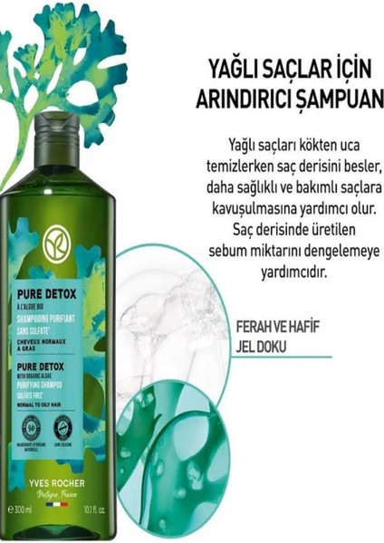 Arındırıcı Şampuan - Yağlı Saçlar 300 ml fiyatları
