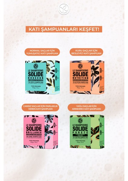 Besleyici Katı Şampuan - Kuru Saçlar / Nutrition- Sls,sles Içermez,tuzsuz, VEGAN-60GR