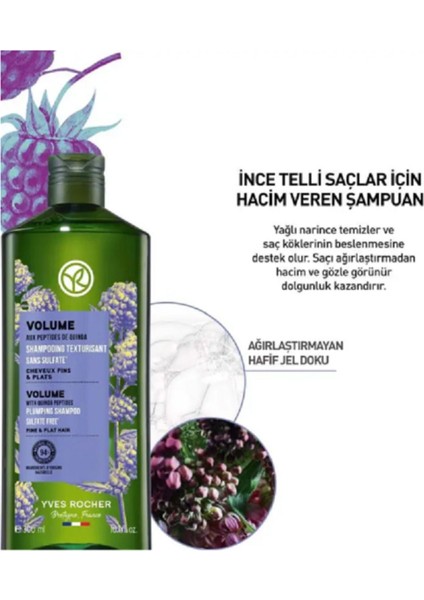 İnce Telli Saçlar Hacim Veren Şampuan modelleri