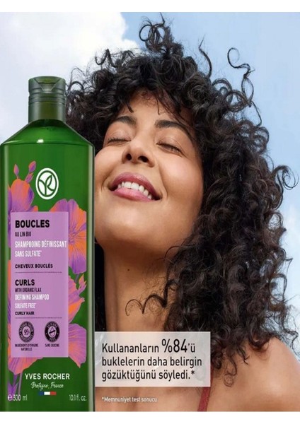 Bukle Belirginleştirici Şampuan – Boucles Organik Keten ve Agav 300 ml modelleri