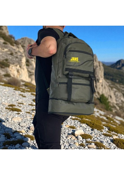 55+10 Litre Körüklü Dağcı Sırt Çantası LD595